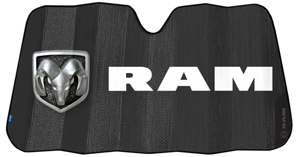 Plasticolor Windshield Shade, Removable Accordion Fold, Universal 58 Inch Width X 27-1/2 Inch Height, Fits Full Windshield – 003860R01