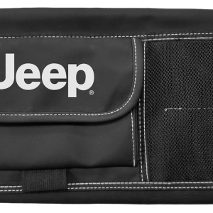 Plasticolor Cargo Organizer, Mounts to Sun Visor with Jeep Logo – 006196R01