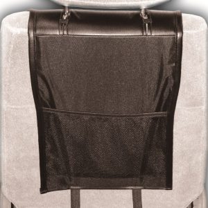 Plasticolor Seat Cover, Low Back/ Sideless, Gmc Logo, Fabric, Black/ Red, Single, With Headrest Cover – 008580R01