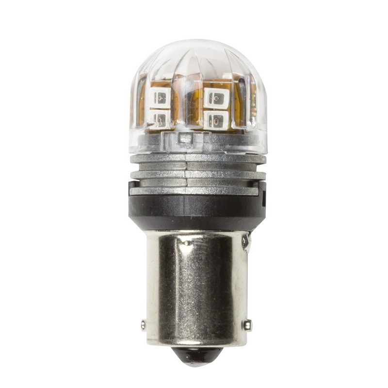 Pilot/Bully Brake Light Bulb – LED, 1156 Replacement Bulb, Red, Set of 2 – IL-1156-15RBK