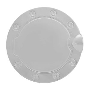 Pilot/Bully Fuel Door Cover, Polished, Stainless Steel, Riveted Outer Ring – SDG-302