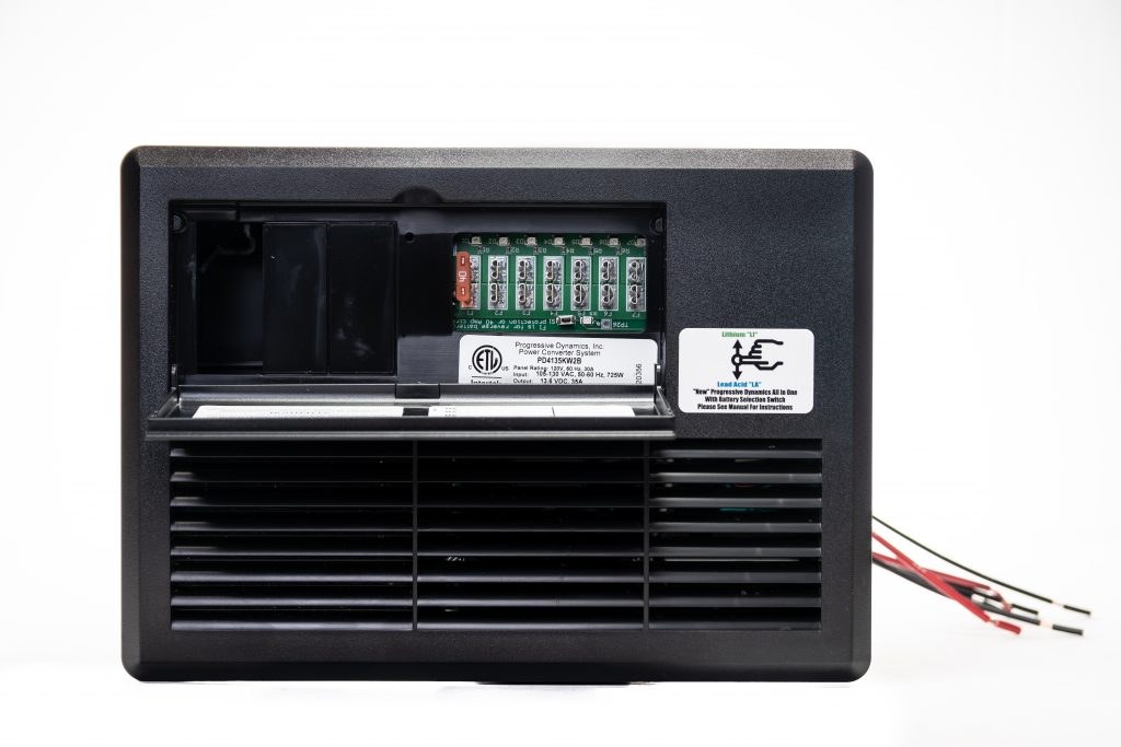Prog Dynamic Power Converter, Inteli-Power ® 4100 Series, Converts 105-130 Volt AC to 13.6 Volt DC, 725 Watts, 35 Amps – PD4135KW2BV