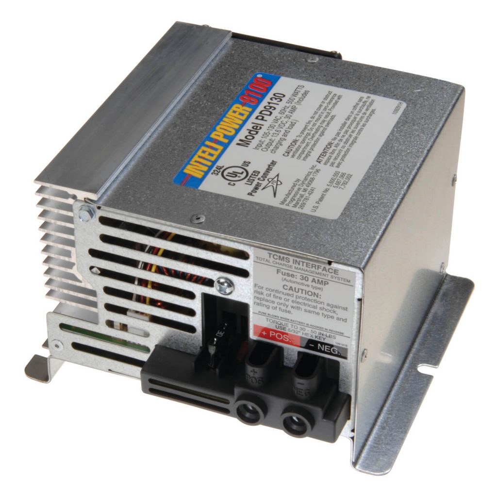 Prog Dynamic Power Converter, Inteli-Power ® 9100 Series, Converts 105 to 130 Volt AC to 13.6 Volt DC, 500 Continuous Watts – PD9130V
