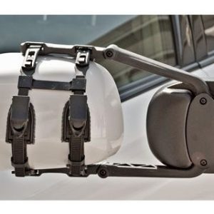 Prime Prodct Exterior Towing Mirror, Dual Head Xlr Ratchet Clip-On, Manual, Black – 30-0083