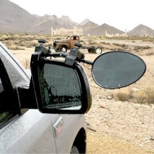 Prime Prodct Exterior Towing Mirror, Speedfix, Clamp-On, Black – 30-0101