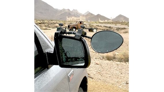 Prime Prodct Exterior Towing Mirror, Speedfix, Clamp-On, Black – 30-0101