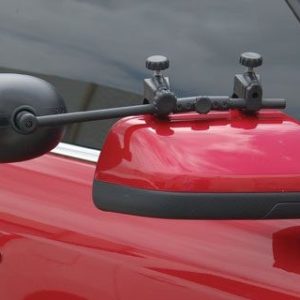 Prime Prodct Exterior Towing Mirror, Speedfix, Clamp-On, Black – 30-0101