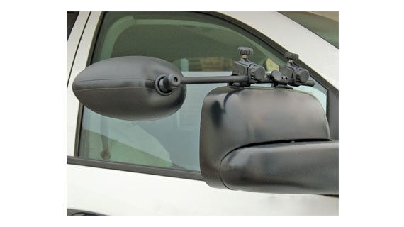 Prime Prodct Exterior Towing Mirror, Speedfix, Clamp-On, Black – 30-0101