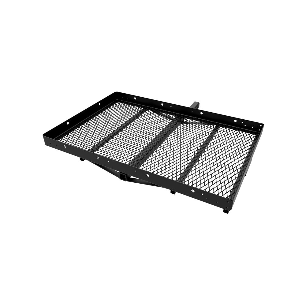 Pro Series Trailer Hitch Cargo Carrier, Solo ™, Mounts IN 2 Inch Receiver, 400 Pound Weight Capacity, 48 X 32 Inch, Mesh Rack, Non-Folding – 1040100