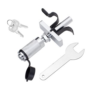 Pro Series Trailer Hitch Receiver Tube Anti Rattle Bracket, 15K Series, Use with 2 Inch Receiver, Keyed Lock – 63100