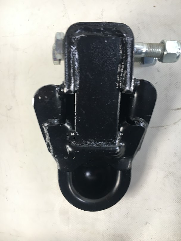 Pro Series Trailer Coupler, Adjustable Height, Bolt-On, 8000 Pound Lift Capacity, For 2 Inch Ball, Wedge Latch, A-Frame, Powder Coated – A200S 0303