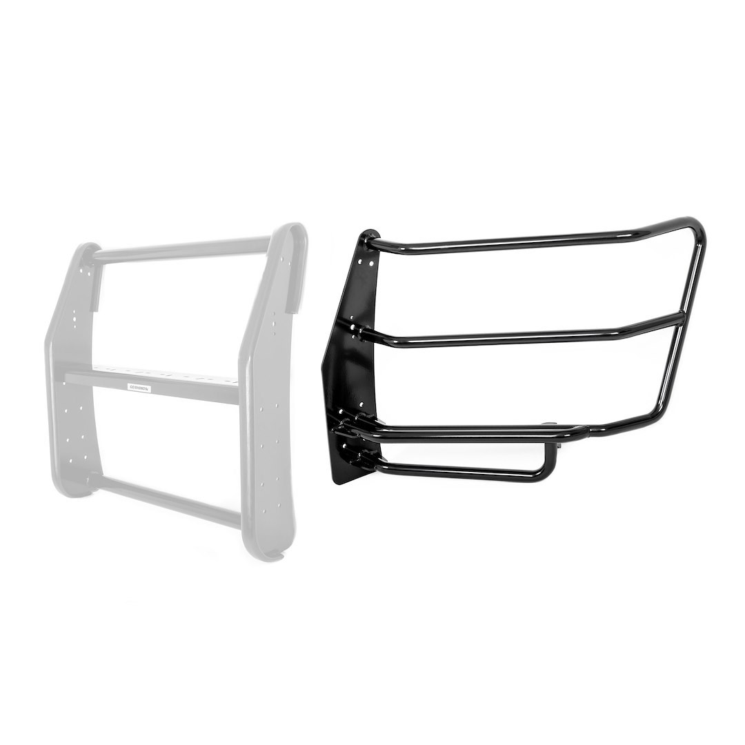Public Safty Brush Guard, 5000 Series, Without Insert Bars, Textured Powder Coated, Black, Mild Steel – 5168WHD