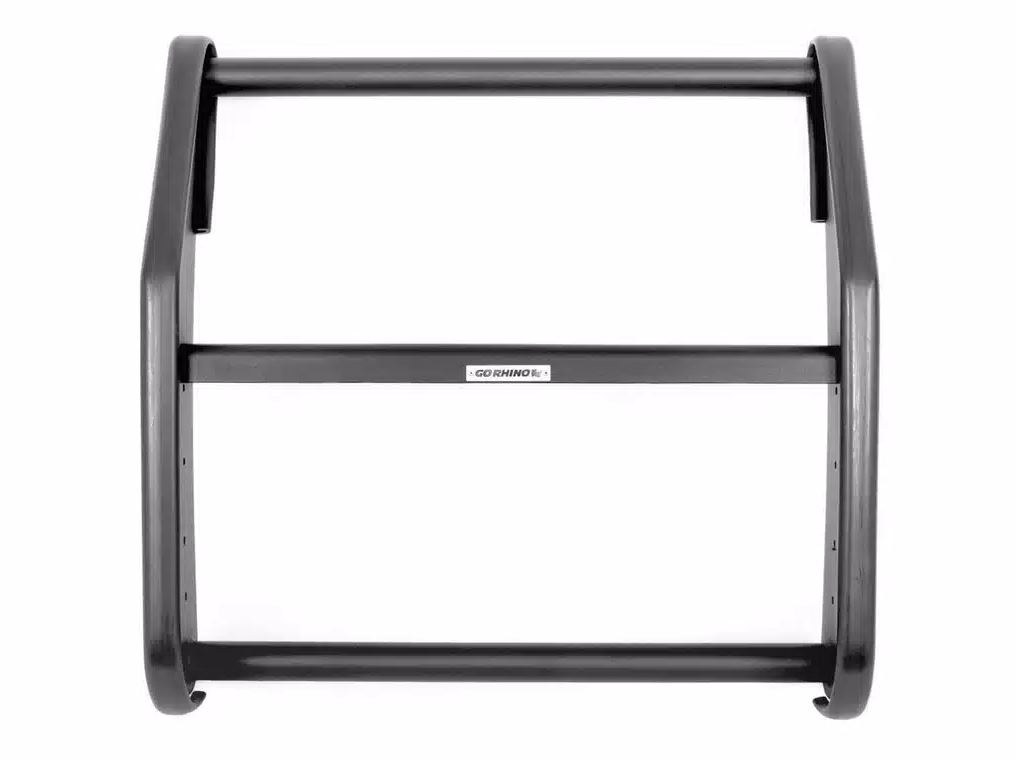 Public Safty Bumper Push Bar, 5000 Series, Textured Powder Coated, Black, Aluminum, Without Wrap Around Brush Guard – 5201A