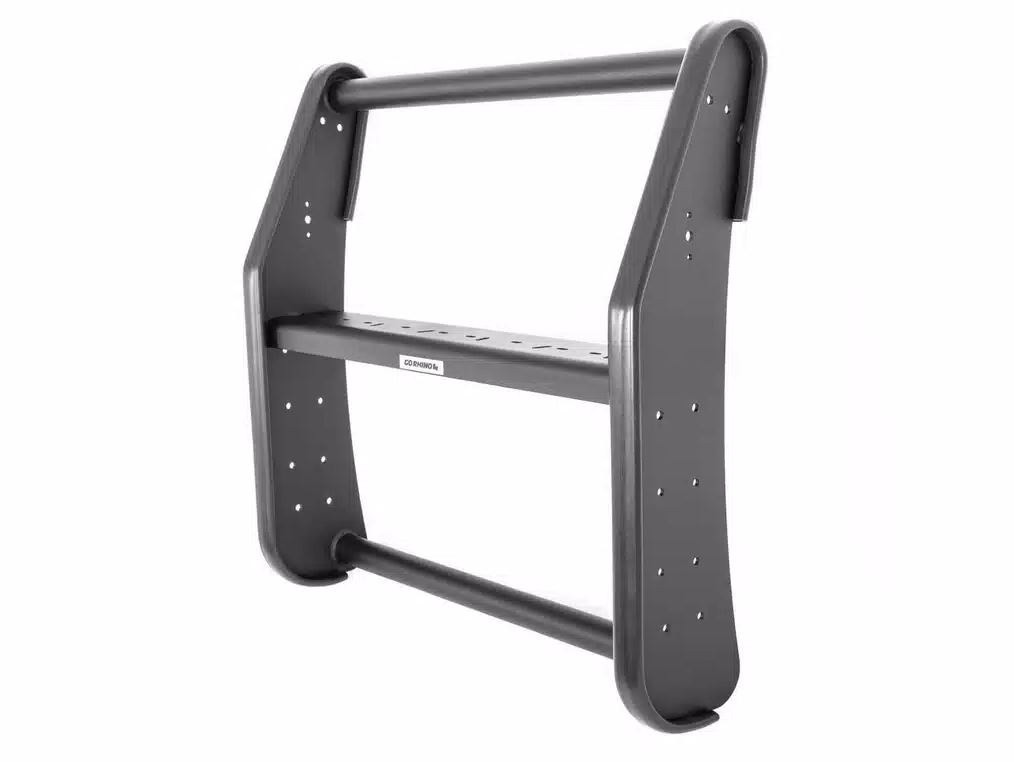 Public Safty Bumper Push Bar, 5000 Series, Textured Powder Coated, Black, Aluminum, Without Wrap Around Brush Guard – 5201A