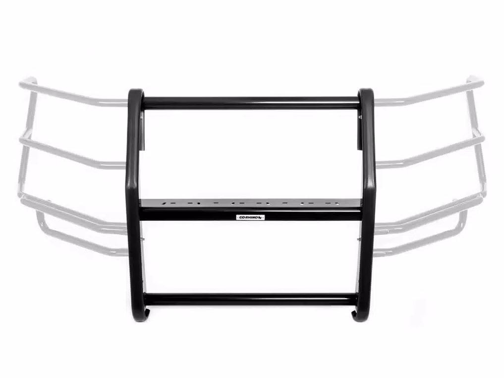 Public Safty Bumper Push Bar, 5000 Series, Textured Powder Coated, Black, Aluminum, Without Wrap Around Brush Guard – 5201A