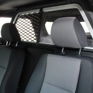 Public Safty Rear Seat Partition, 45 Inch Width X 57 Inch Height, 50/50 Wire Mesh and Window Partition – 5700FF