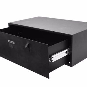 Public Safty Cargo Organizer, Behind-The-Seat, One Compartment, 21 Inch Length X 12 Inch Height, Black, Steel, With Locks – 571221P