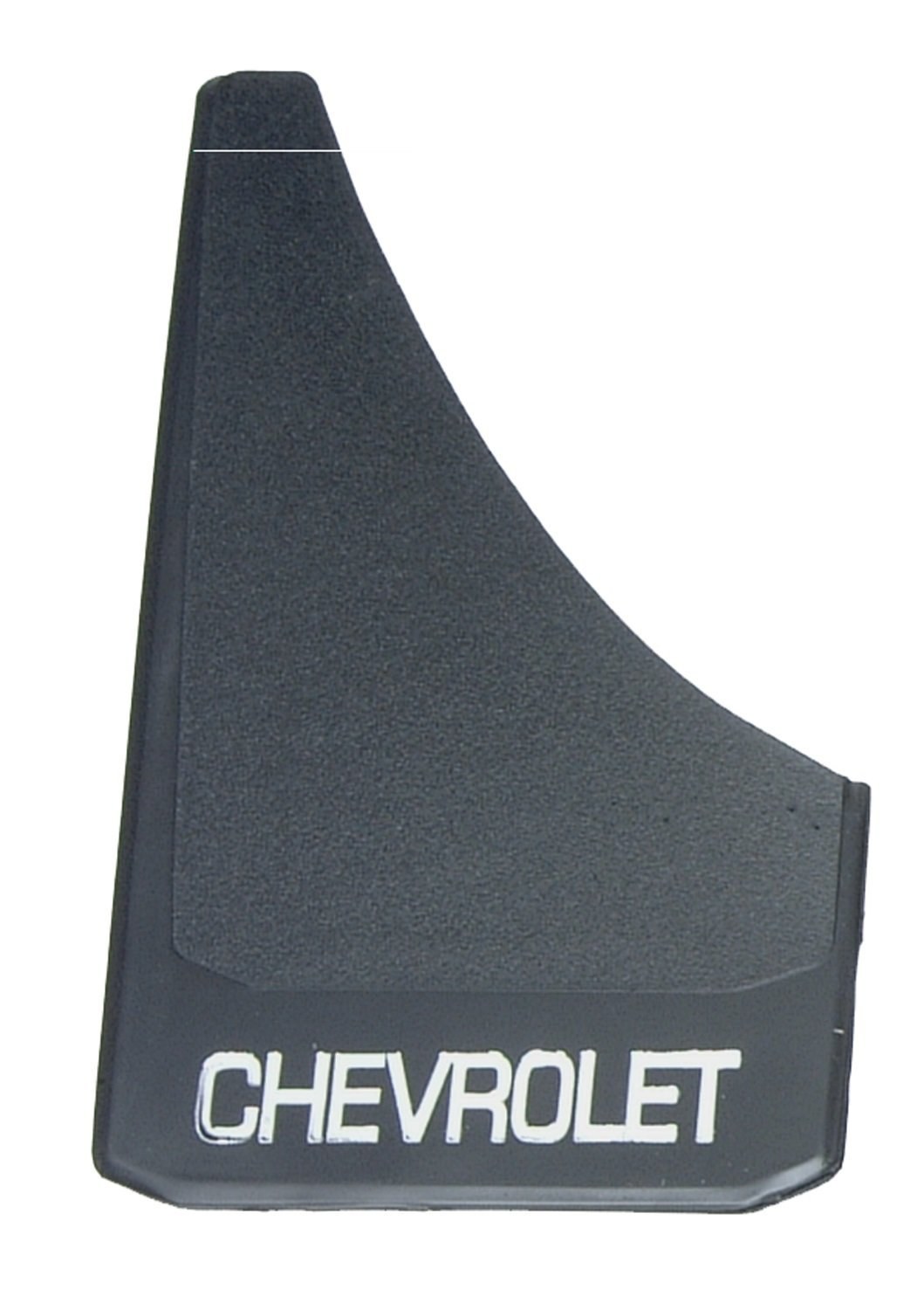 Roadsport Mud Flap, A Series Premier Logo, Universal 12-3/4 Inch X 7-3/8 Inch, Set of 2, Flat, Chevy Logo, Black, OE-Approved Material – 4401