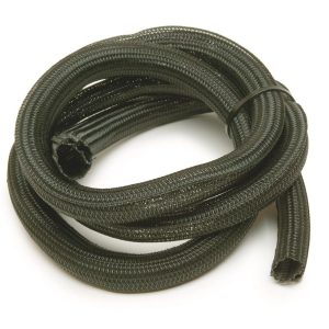 Painless Wrg Wire Loom, Powerbraid, Braided, Black, With 6 Foot Length of 3/4 Inch Diameter Tubing – 70903