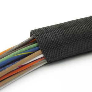 Painless Wrg Wire Loom, Classicbraid, Braided, Black, With 6 Foot Length of 3/4 Inch Diameter Tubing – 70959
