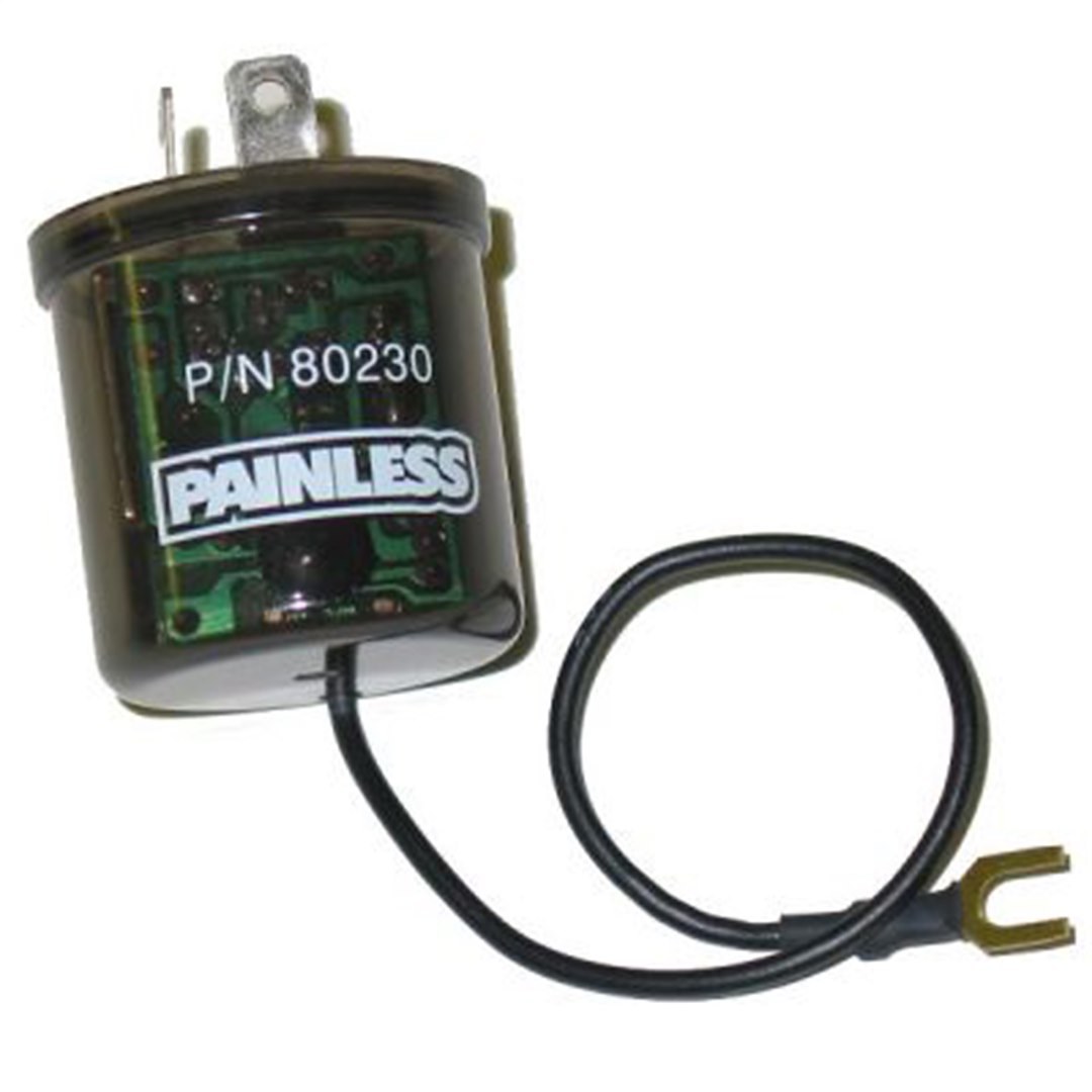 Painless Wrg Flasher, Works with LED Lamps, Single – 80230