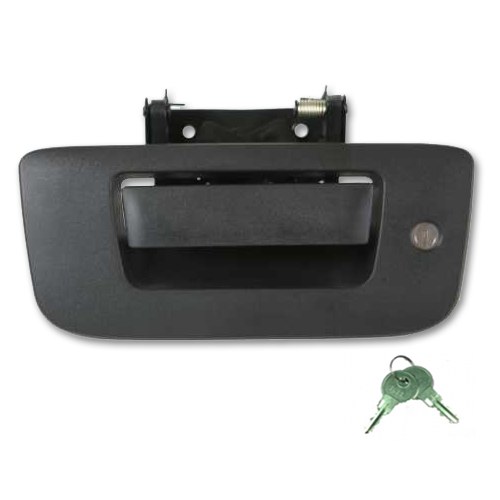Popnlock Llc Tailgate Lock, Locks Tailgate Handle, Full Handle Replacement, Manual, Black, Plastic, Direct-Fit – PL1310