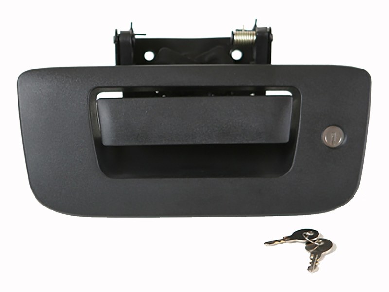 Popnlock Llc Tailgate Lock, Locks Tailgate Handle, Full Handle Replacement, Manual, Black, Plastic, Direct-Fit – PL1310