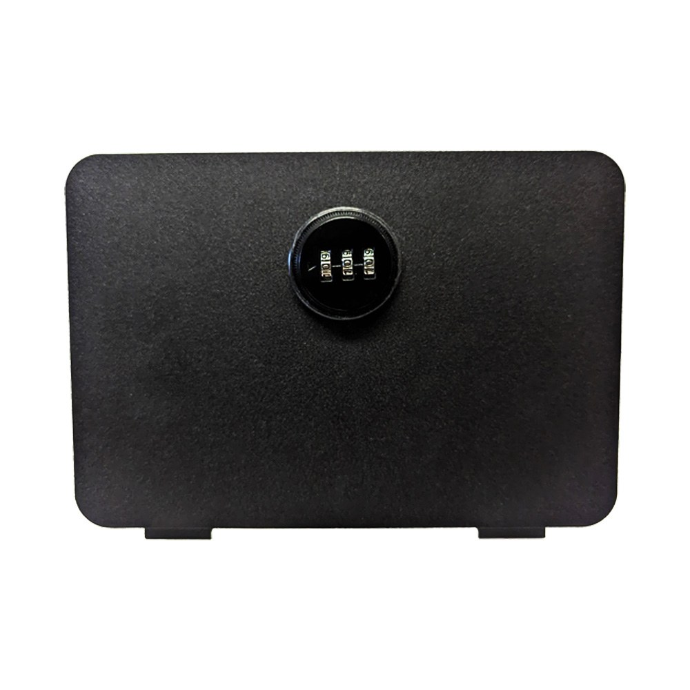 Popnlock Llc Safe, Truck Bed Safe, 3-DIAL Numbered Lock with Dust Cover, Powder Coated, Black, Steel – PL5230