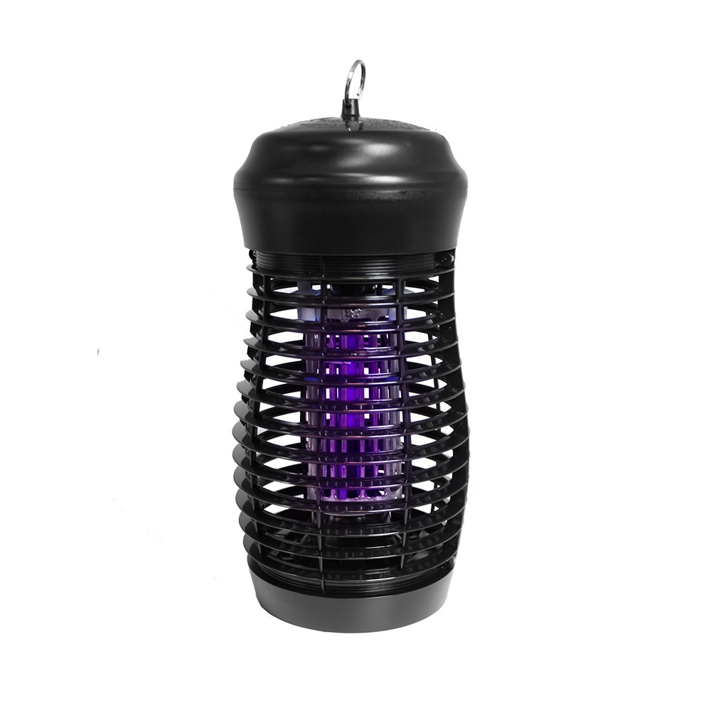 Pic Corp Bug Zapper, Use to Kill Bugs, Blacklight Zapper, Black, Place/ Hang Outdoor – 15WZAPPER