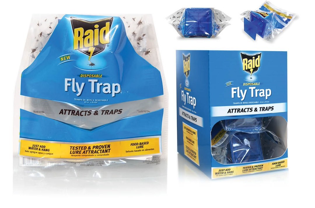 Pic Corp Pest Repellent, Raid ®, Use to Repel Fly, Insect Trap, Disposable Fly Bag, 9 Inch Length, Food Based Lure – FLYBAGRAID