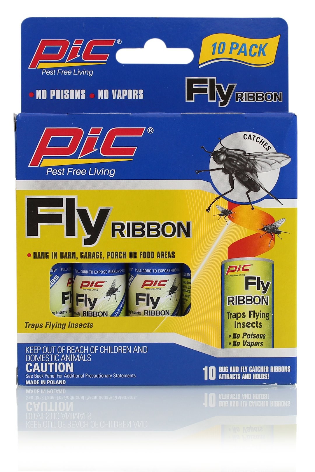 Pic Corp Pest Repellent, Use to Repel Fly Insect, Ribbon – FR10BRAID