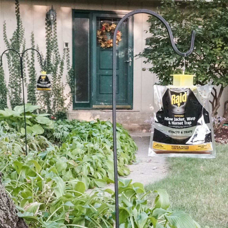 Pic Corp Pest Repellent, Raid ®, Use to Repel Insect, Wasp and Hornet Trap, Disposable Yellow Jacket, Food Based Lure – WASPBAG-RAID