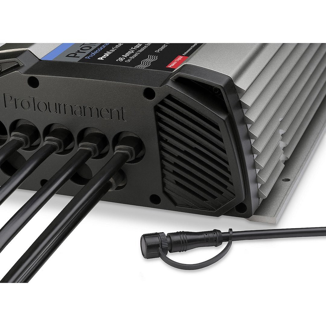 Pro Mariner Battery Charger, Protournament Elite 360 Triple, For 12 Volt Batteries, 3 Bank Charger, 120 Volt Power Supply – 53363