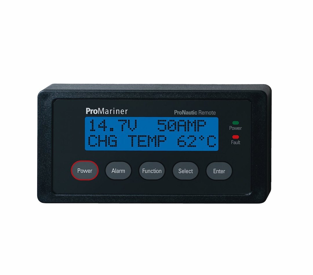 Pro Mariner Battery Charger Remote Control, Pronauticp, Use with Pronauticp Series Pro Mariner Battery Chargers, Digital Display – 63100