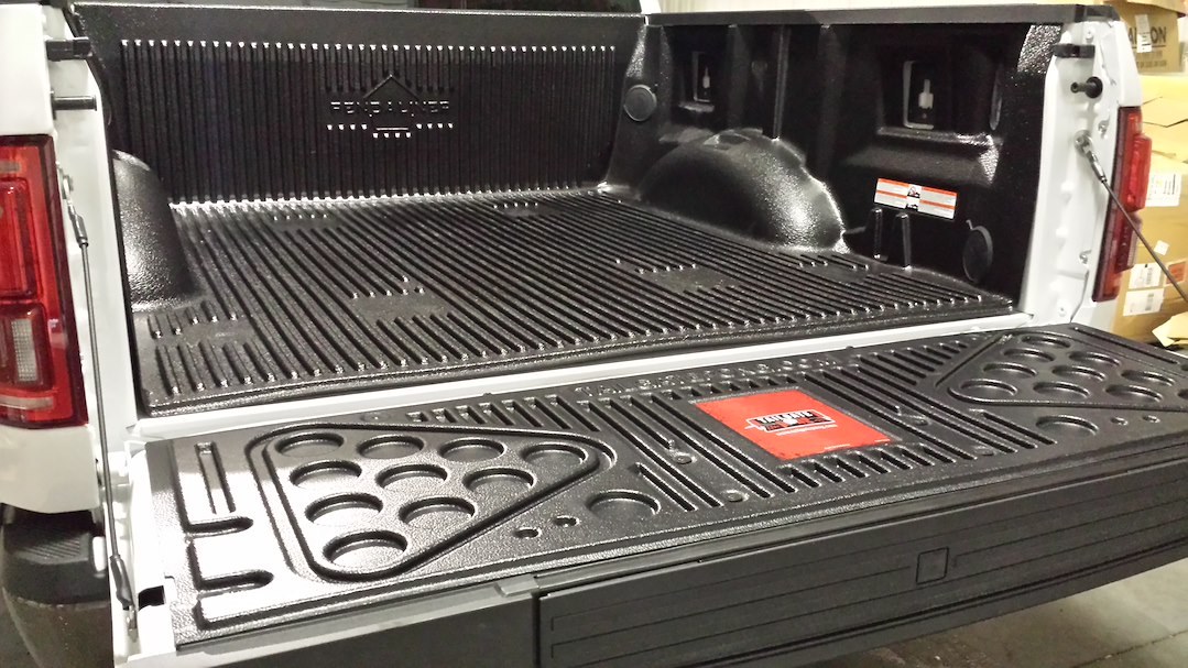 Penda Tailgate Liner, Tailgate Pong, Custom, Does Not Cover Tailgate Lip, Black, Hdpe (high-Density Polyethylene) – D96-TPX