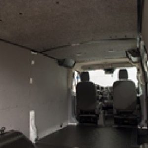 Penda Van Ceiling Liner, Vanguard, Gray, Carpeted Board, With All Necessary Mounting Hardware – DVS357X