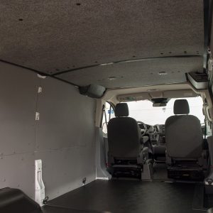 Penda Van Ceiling Liner, Vanguard, Gray, Carpeted Board, With All Necessary Mounting Hardware – FVT158X
