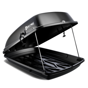 Penda Cargo Carrier, Duraliner, Box Style, Compatible with Cross Bars, 20 Cubic Foot, Roof Top Mount, Lockable, Rear Opening – RT20D