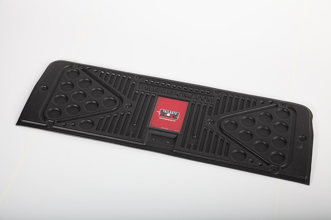 Penda Tailgate Liner, Tailgate Pong, Custom, Does Not Cover Tailgate Lip, Black, Hdpe (high-Density Polyethylene) – T82-TPX