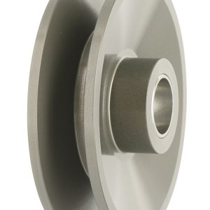 Powermaster Alternator Pulley, For Race Applications, Single 2.80 Inch V-Belt, 15 Millimeter to 17 Millimeter Spacer Bushing/ Single Bolt on – 181