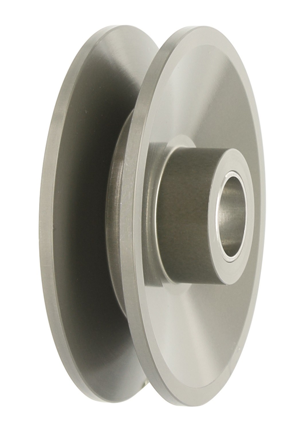 Powermaster Alternator Pulley, For Race Applications, Single 2.80 Inch V-Belt, 15 Millimeter to 17 Millimeter Spacer Bushing/ Single Bolt on – 181