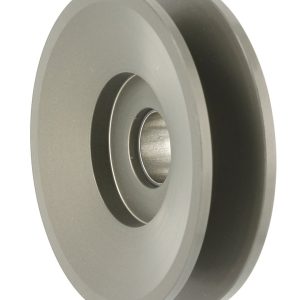 Powermaster Alternator Pulley, For Race Applications, Single 2.80 Inch V-Belt, 15 Millimeter to 17 Millimeter Spacer Bushing/ Single Bolt on – 181