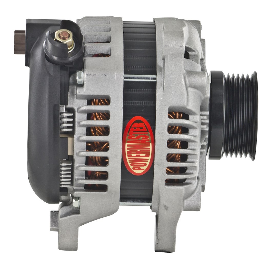 Powermaster Alternator/ Generator, Denso Style, 6 Groove Solid Pulley, 245 Amp, Natural – 41626-2R