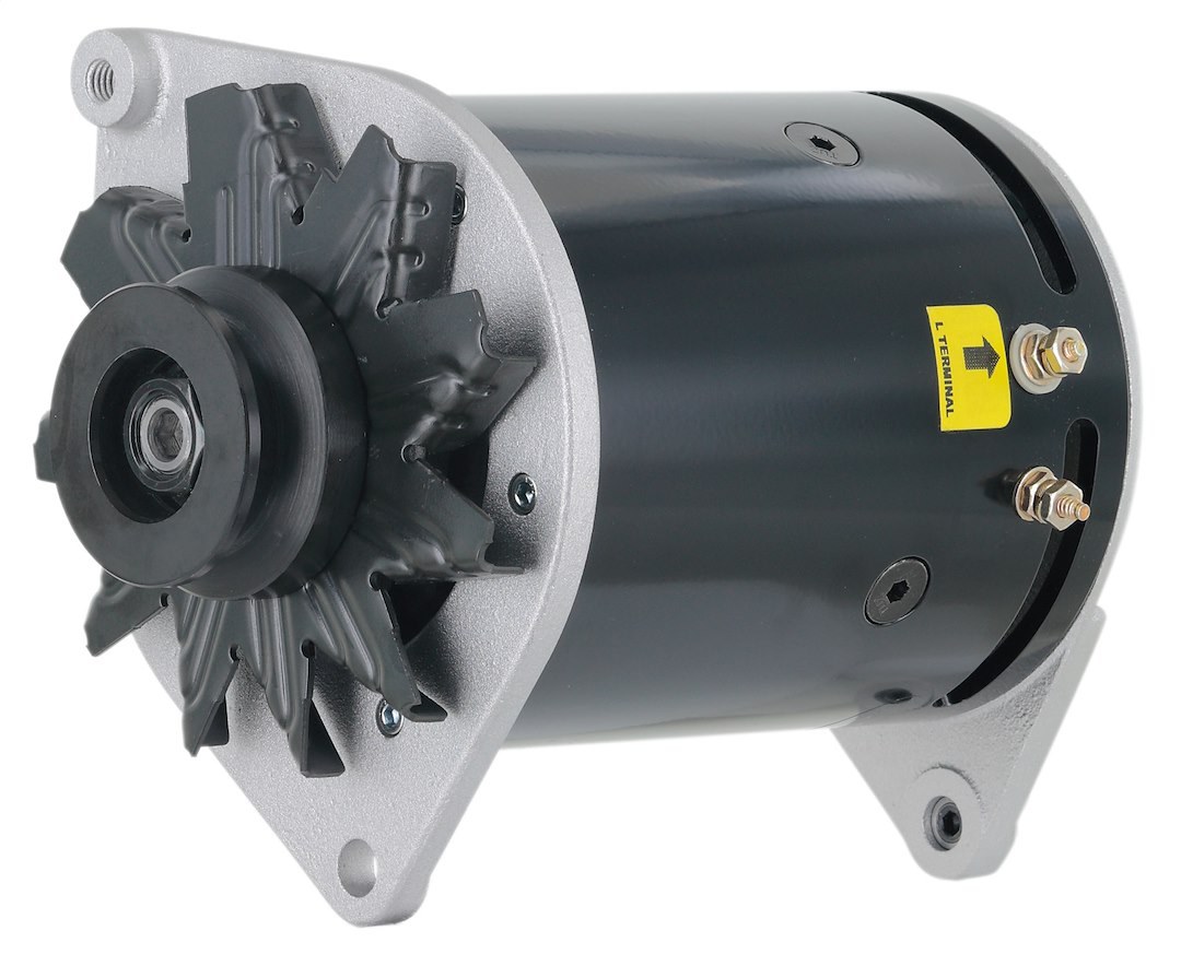 Powermaster Alternator/ Generator, Powergen, All Engines 1951-1958/ V8 Only 1960-1964, 75 Amp Alternator Within a Generator Style Casing – 82101-2