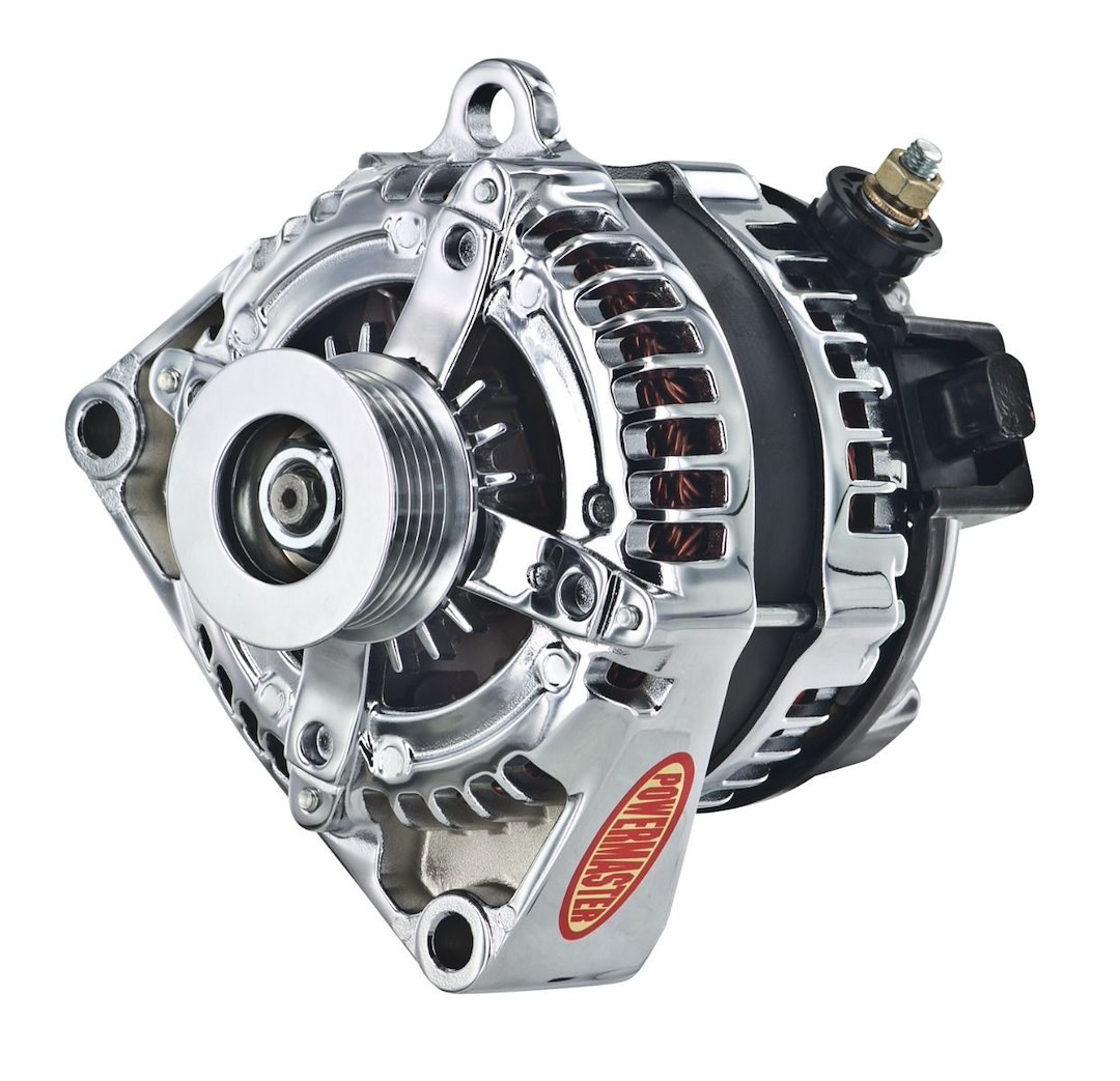 Powermaster Alternator/ Generator, Fits Ls Truck 2 Inch Offset Spools/ 5.43 Inch Mount Applications, Denso Style – 834009-4