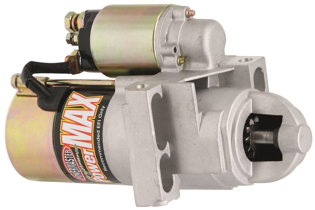 Powermaster Starter, Powermax, Mini Starter, 4.4:1 Gear Reduction Ratio, 168 Tooth Count, Staggered Mount – 9200