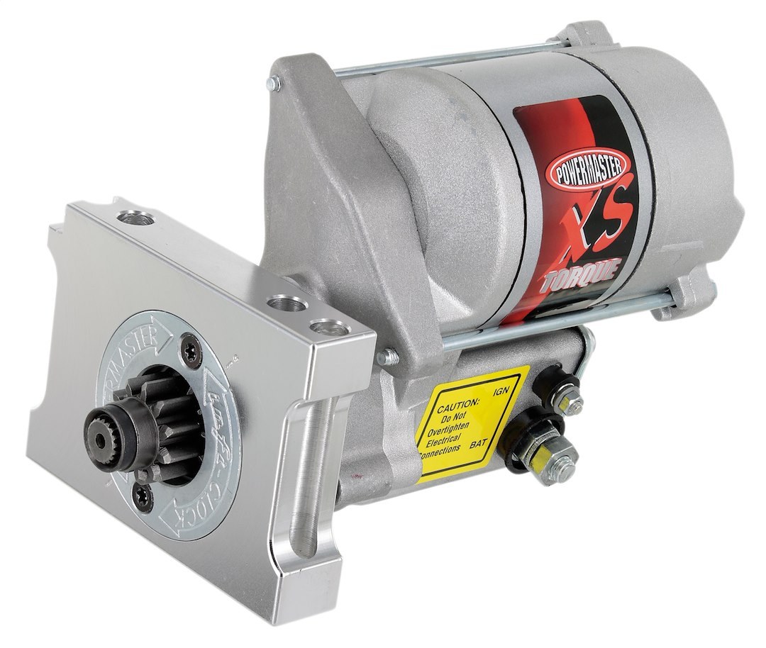 Powermaster Starter, Xs Torque, High-Torque Starter, 4.4:1 Gear Reduction Ratio, 153 or 168 Tooth Count, Straight Mount – 9540
