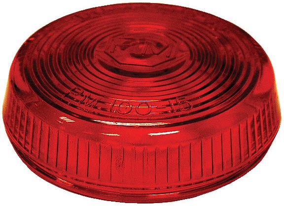 Peterson Mfg Turn Signal-Parking-Side Marker Light Lens, Replacement Lens Fits Peterson Light Series 100A/ R, 104A/ R, 104-3R – 100-15R