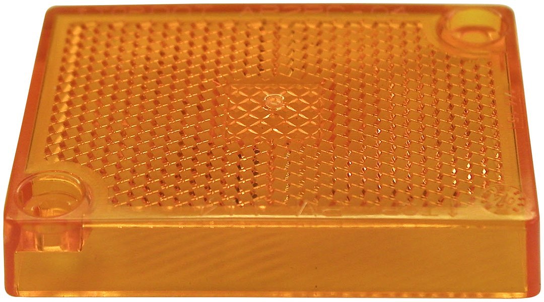 Peterson Mfg Turn Signal-Parking-Side Marker Light Lens, Replacement for 112A/ New Style 114A/R/ 115A/R/ 440 and 440L/ 441 and 441L, Amber – 114-15A