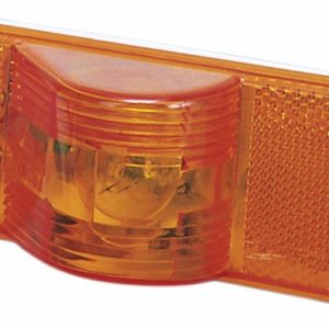 Peterson Mfg Trailer Light, Turn Light, Incandescent, Amber Lens, 6-1/2 Inch Length X 2-13/16 Inch Height X 2-1/4 Inch Width, Non-Submersible – 352A